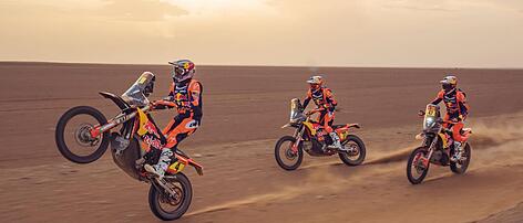 Rallye Dakar: Die Wüste als Oase für den KTM-Rennstall