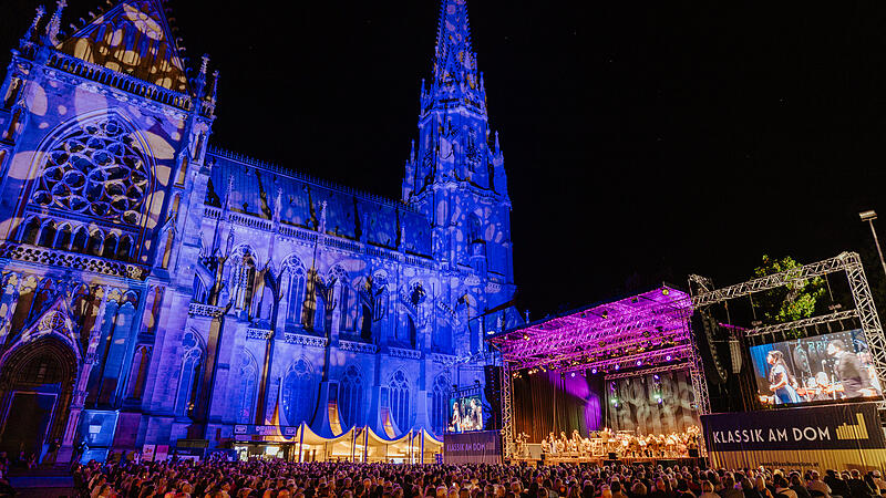 Anna Netrebko bei "Klassik am Dom"