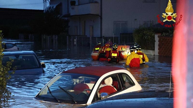 Schwere Unwetter in Kärnten und Norditalien