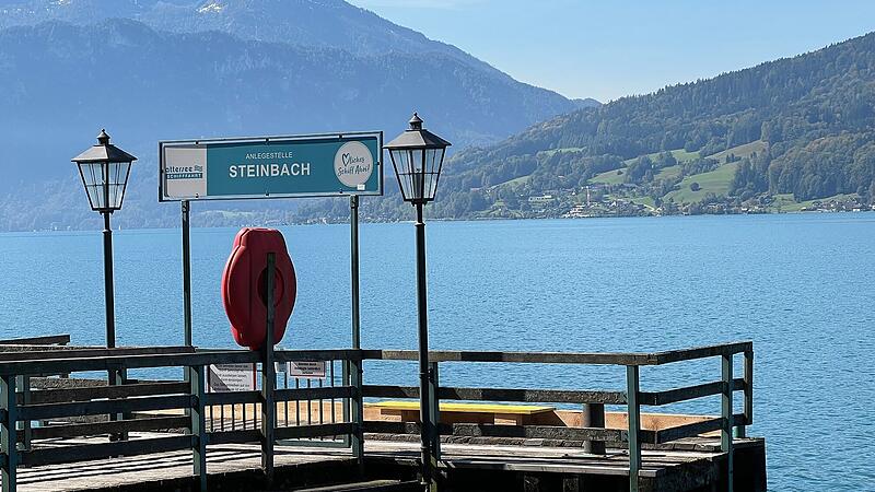 Attersee fast zur Gänze frei für die Schifffahrt – Pegel sinkt nur langsam