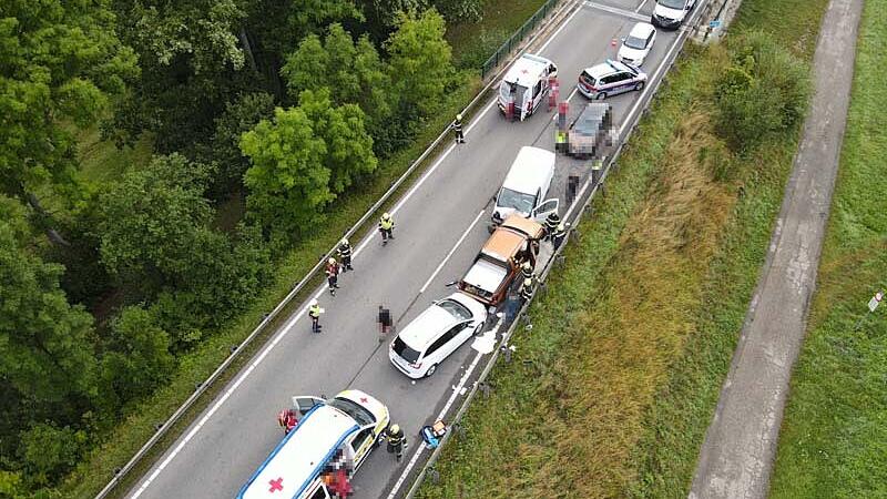 Unfall in Waidhofen an der Thaya Waldviertel