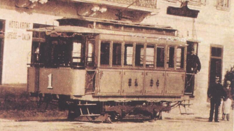 Gmundens Straßenbahn ist 130 Jahre alt