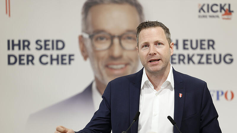 FPÖ Generalsekretär Michael Schnedlitz