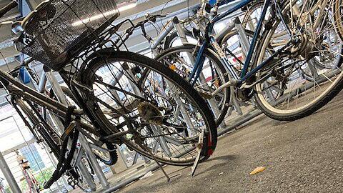 Vandalismus in der Fahrradgarage beim Bahnhof