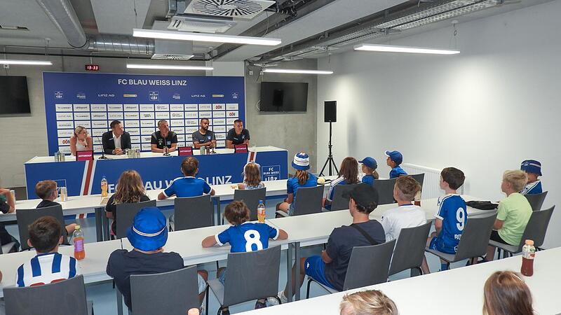 BW Linz Kinder-Pressekonferenz