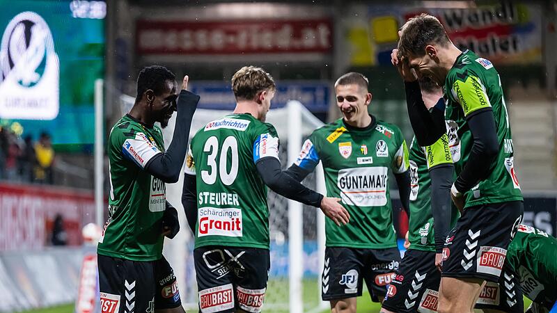 Nach 3:0-Heimsieg fährt die SV Ried mit Selbstvertrauen nach Wien