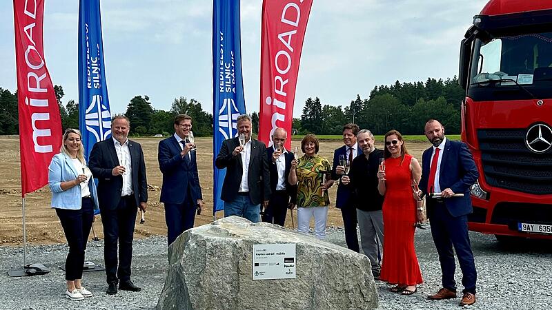 Baustart in Tschechien: Autobahn D3 nähert sich der österreichischen Grenze