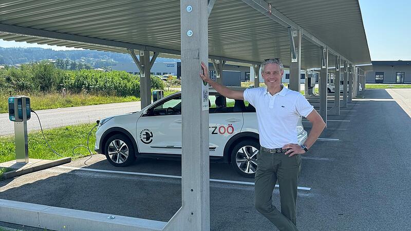 PV-Carports bei der Energie AG