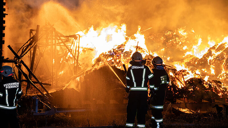 "Es war brutal": 1120 Feuerwehrleute waren 24 Stunden im Dauereinsatz