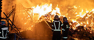 "Es war brutal": 1120 Feuerwehrleute waren 24 Stunden im Dauereinsatz