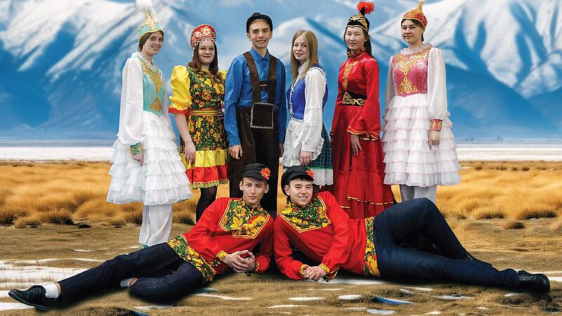 Austauschschüler überbringen Grüße aus Kasachstan
