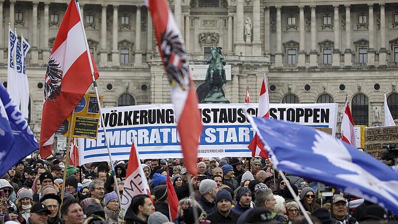 Demonstration Wien