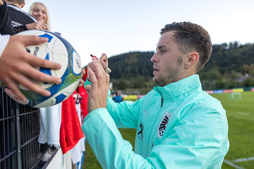 ÖFB-Team startete in Windischgarsten in Länderspielwoche