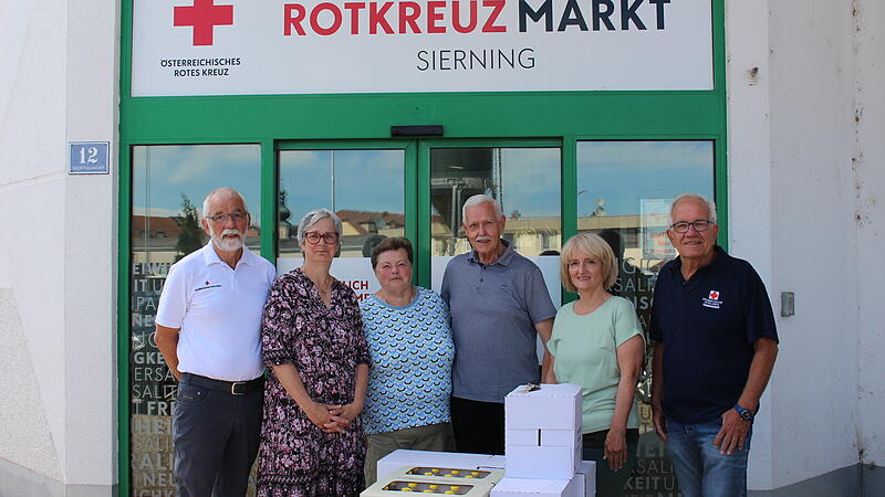 Pfarre unterstützt Rotkreuz-Markt