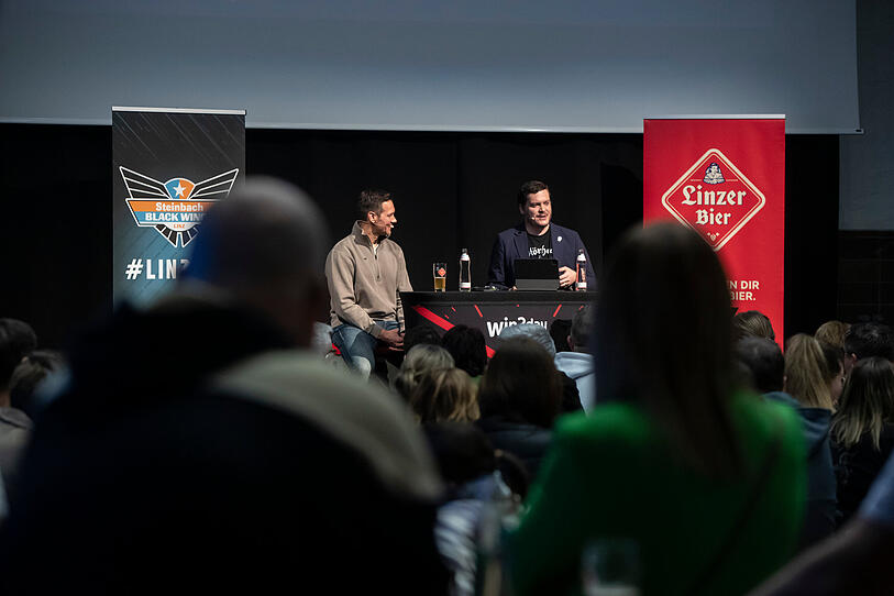 Eishockey-Podcast-Jubiläum in der Linzer Brauerei