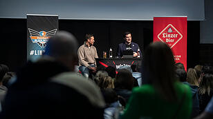 Eishockey-Podcast-Jubiläum in der Linzer Brauerei