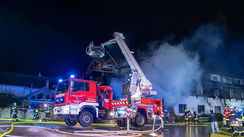 Brand Asyl-Unterkunft Schönau