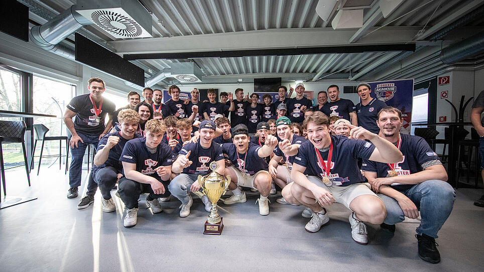 Linzer Eishockey-Junioren feierten Meistertitel