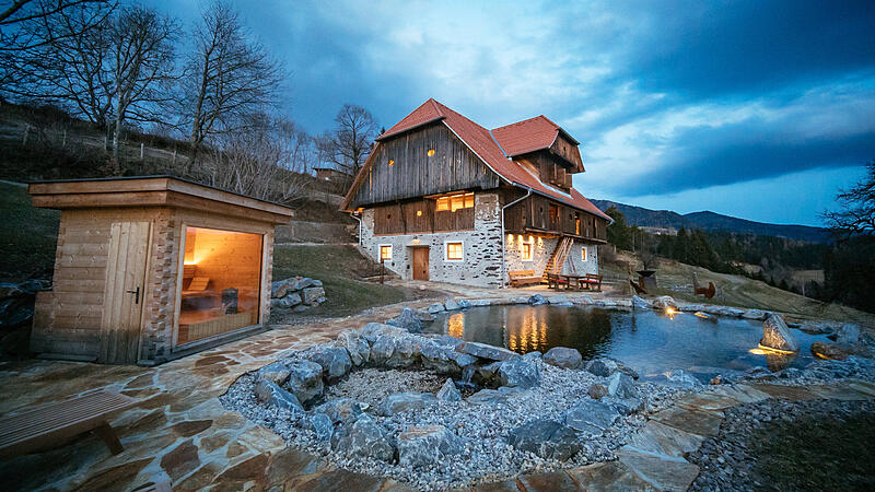 Stadel-Chalet am Fuße der Saualpe