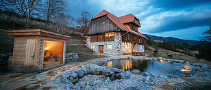 Stadel-Chalet am Fuße der Saualpe