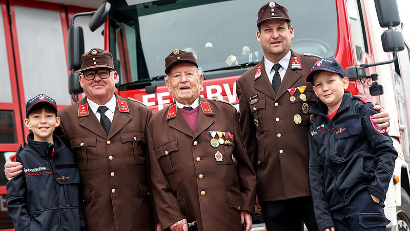 Eine Familie und ihr Feuerwehr-Gen