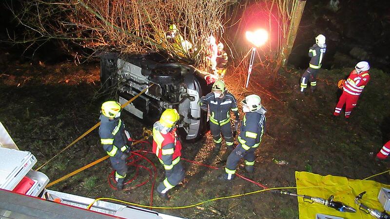 Schwerer Autounfall in Engerwitzdorf