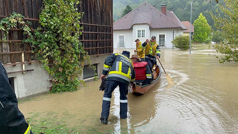 Hochwasser: Ausnahmezustand in Niederösterreich und Wien