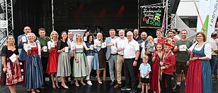 Stadtfest Leonding mit Bieranstich feierlich eröffnet