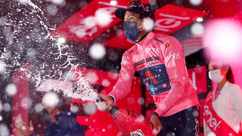 Bernals Zeitpolster beim Giro wird immer dicker