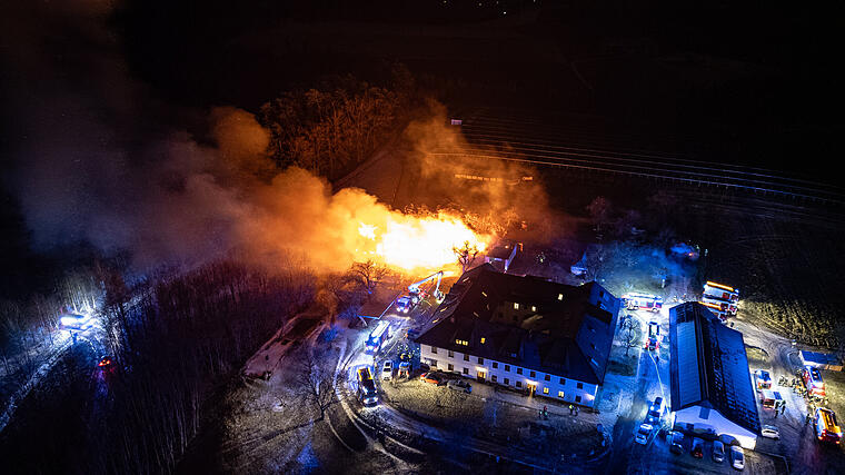 Großbrand Wartberg