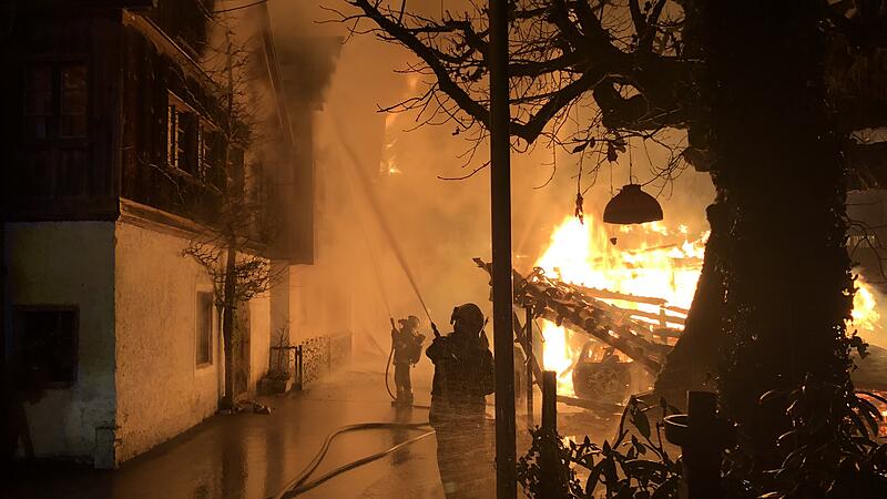 Großbrand in Hallstatt