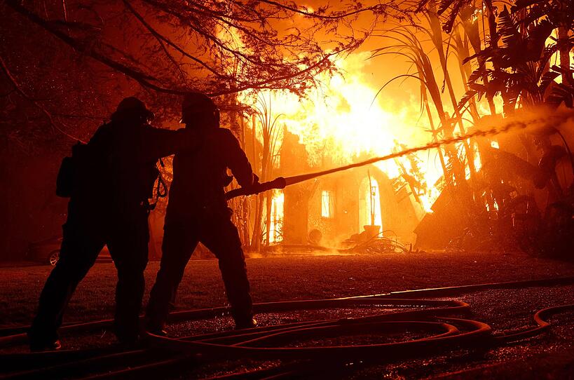 Feuerinferno: Waldbrände erschüttern Los Angeles