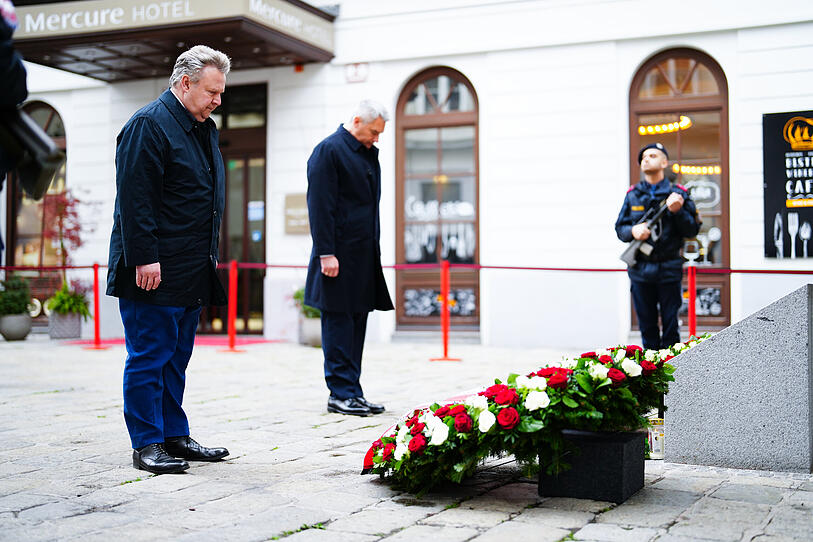 Gedenken der Opfer des Terroranschlags in Wien