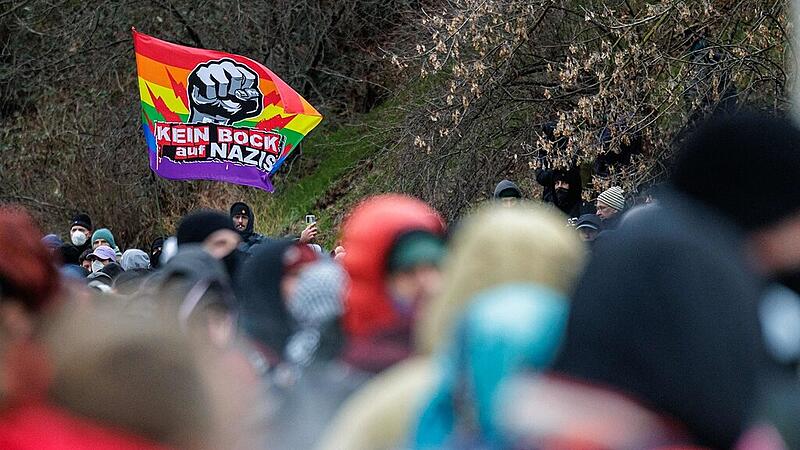 AFD Riesa Protest