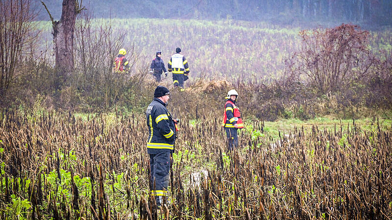 Vermisstensuche - Einsatzkräfte im Großeinsatz