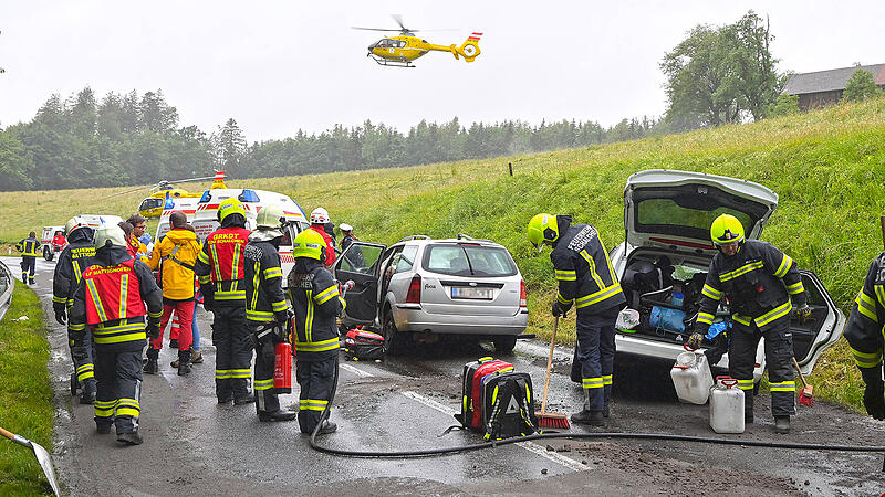 Unfall Oberinnviertler Landesstraße