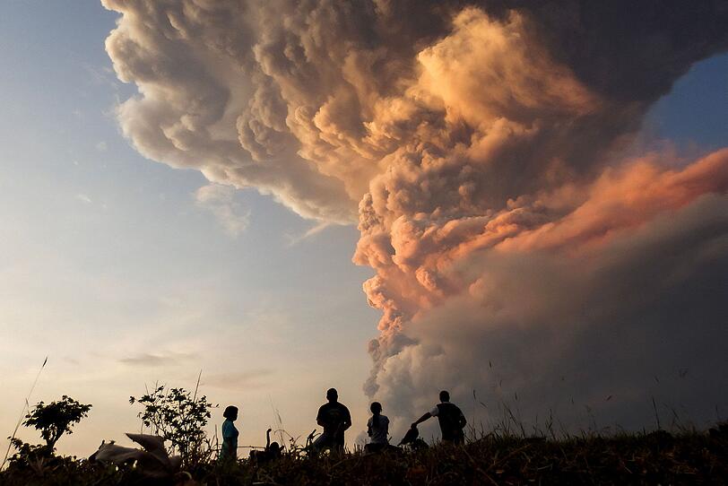 Indonesien Vulkan