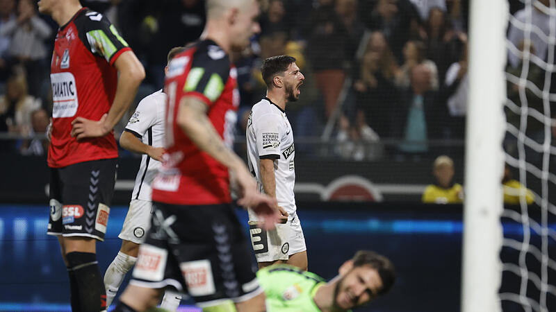 Auch Ried konnte den Traum-Oktober von Sturm Graz nicht verderben – 1:2