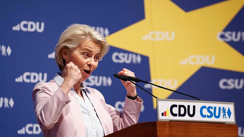 CDU-Spitzenkandidatin Ursula von der Leyen