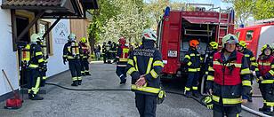 Keine Verletzten bei Brand in Schießkeller