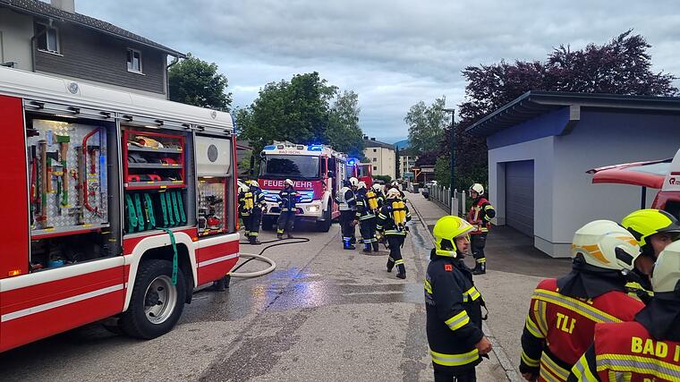 Brand in Mehrparteienhaus in Bad Ischl