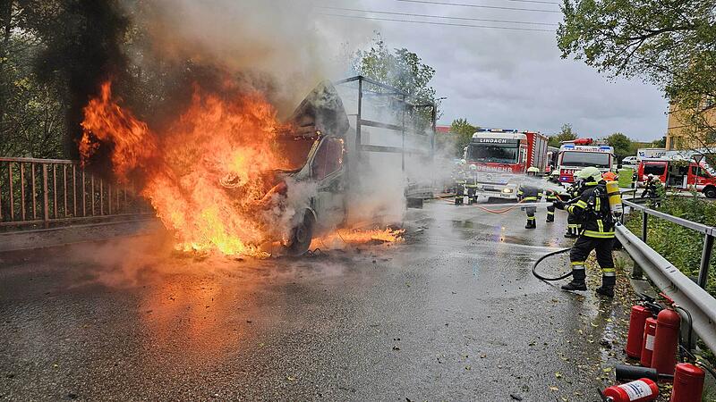 Brand Lkw Laakirchen