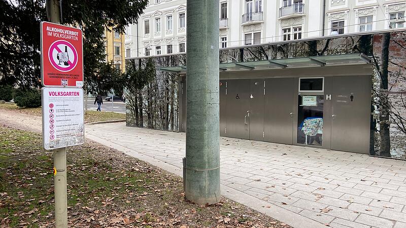 Toiletten im Volksgarten Linz