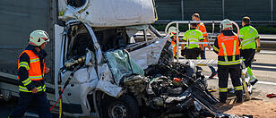 Schwerer Unfall auf Welser Autobahn