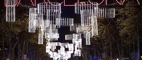 SPAIN-CHRISTMAS-LIGHTS