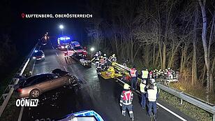 Mehrere Schwerverletzte bei Verkehrsunfall in Luftenberg