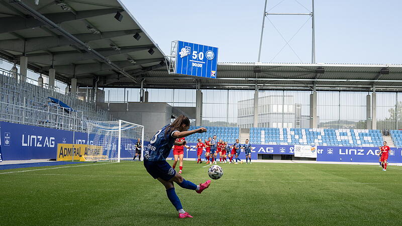 5:0 – die Frauen von Blau-Weiß Linz legten vor