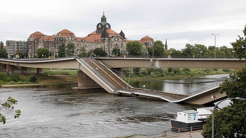 Einsturz Carolabrücke Dresden