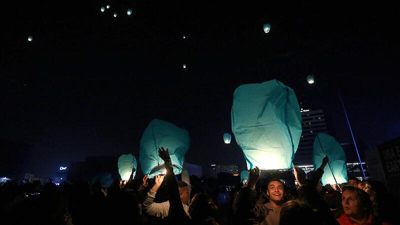 ALBANIA-ENVIRONMENT-EARTHHOUR