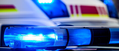 Rettung Polizei Notarzt Unfall Einsatz Blaulicht